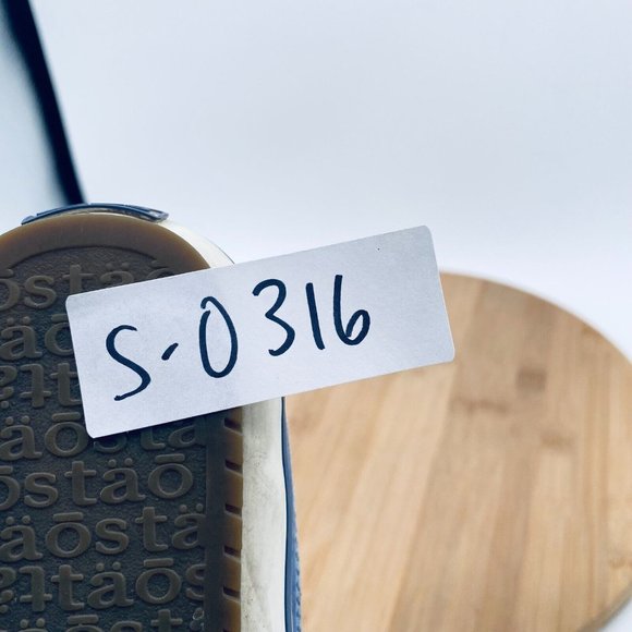 Taos Sneakers Womens 7.5 Blue Denim Comfort Casual Athletic - Picture 11 of 13